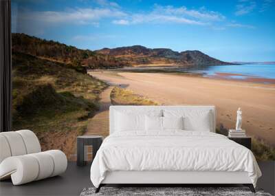 Gruinard Beach in Scotland Wall mural