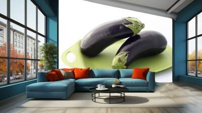 deux aubergines Wall mural