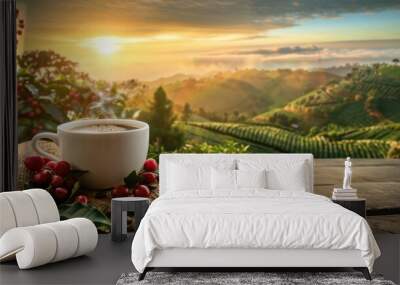 cup of coffee Wall mural