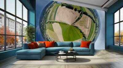 earth globe Wall mural