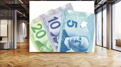 Canadian currency Wall mural