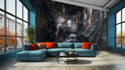 Lava Tunnels Wall mural