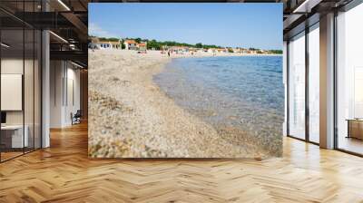 Plage du Racou à Argelès-sur-Mer. Wall mural