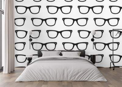 Sunglasses Background Wall mural