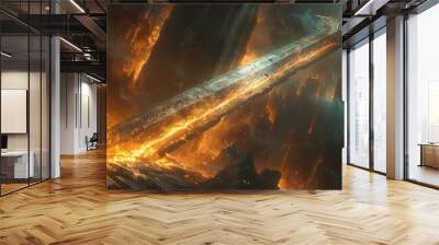 Fiery Sword Wall mural