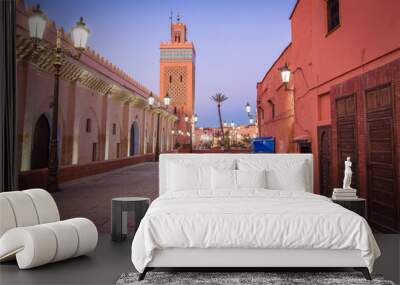 Kasbah Mosque in Marrakesh Wall mural