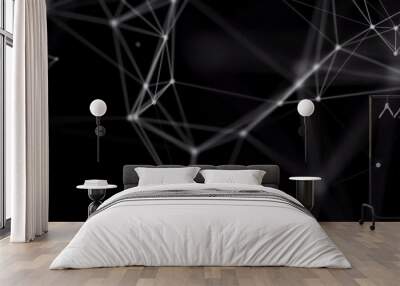 Science  sensory neural network Wall mural