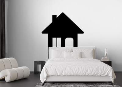 house logo vector icon Wall mural