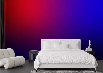 Blue red gradient banner background template vector design . Abstract shinny dark color wallpaper. Wall mural