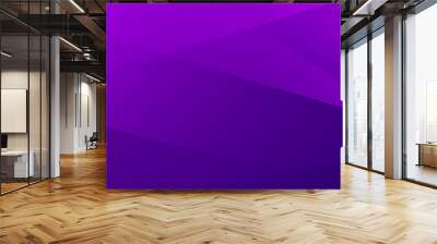 Abstract purple geometric background. Eps10 vector Wall mural