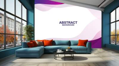 Pink and purple abstract background. Eps10 vector Wall mural