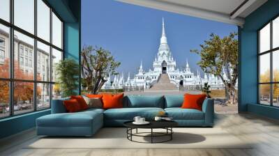 Wat Phai Rong Wua is the most famous landmark in Suphan Buri, Thailand
 Wall mural