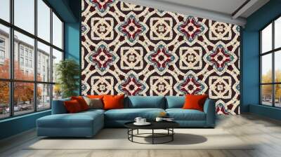 Ikat,batik print,Abstract ,madhubani,kalamkari,block-print,Geometric,Ajrakh Pattern and Background digital printing textile
 Wall mural