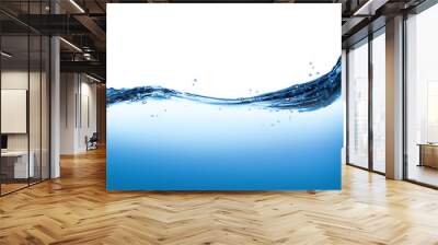 Water,water splash isolated on white background Wall mural