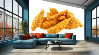 Crispy fried fhicken strips Wall mural