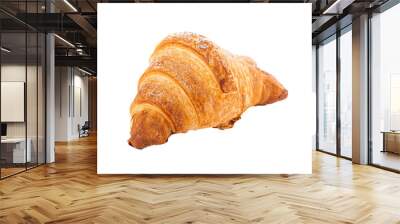 French croissant isolated png Wall mural