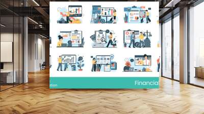 Financial Analysis Activity  Wall mural