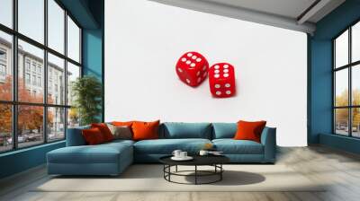 dice Wall mural