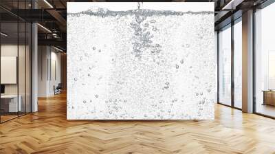 soda water bubbles Wall mural