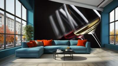 Three glass of wine Wall mural