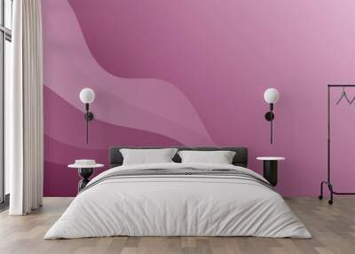 Modern abstract gradient light purple banner background Wall mural