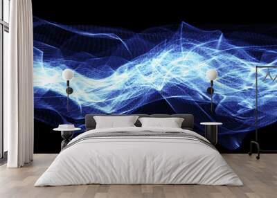 light wave Wall mural