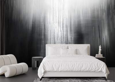 Bright grey aluminum background, high resolution.
 Wall mural