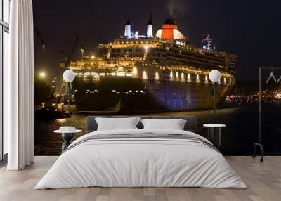 queen mary 2 Wall mural