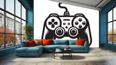 Gaming Controller Illustration Wall mural