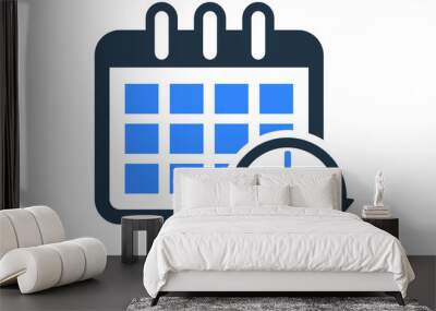 Schedule Icon Wall mural