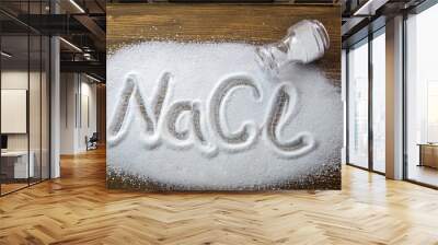 Sodium Chloride - Salt Wall mural