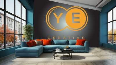 Letter Logo Creative Concept Wall mural