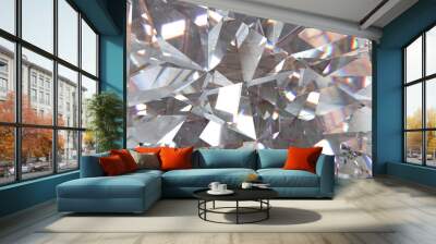 crystal refractions background Wall mural