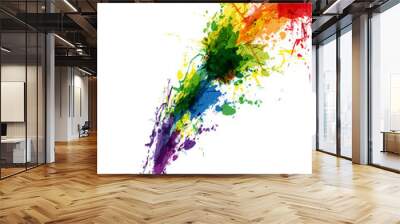 EPS10 vector ink abstract background Wall mural