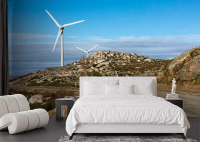 Wind energy turbines Wall mural