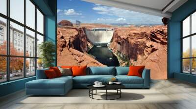 hoover dam Wall mural