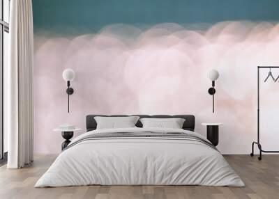 soft bright shiny bokeh background Wall mural