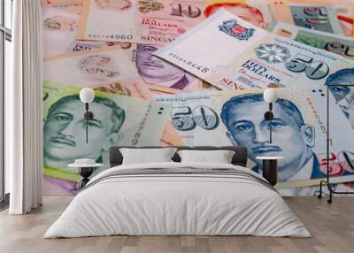 banknotes Wall mural