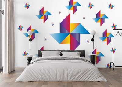 girandole Wall mural