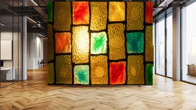 glass texture background Wall mural