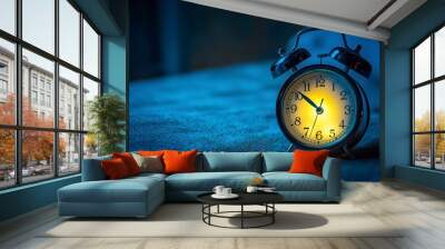 The circadian rhythms are controlled by circadian clocks or biological clock. Wall mural