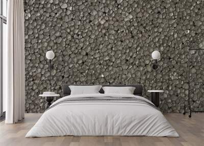 styrofoam stone black Wall mural