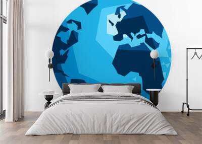 Planet Earth Vector Wall mural