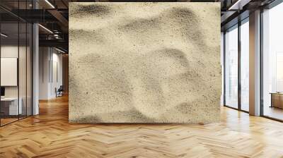 A smooth, flowing sand texture background with a large, clear area for text Wall mural