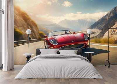 Rapid Blur: Quick Photograph Capturing a Racing Car





 Wall mural