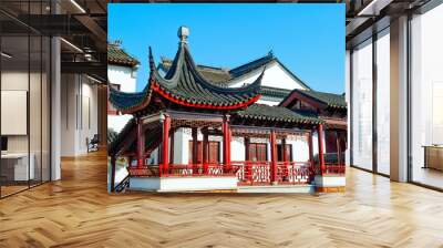 ancient Chinese architecture Wall mural