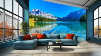 Emerald Lake,Yoho National Park in Canada Wall mural