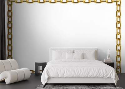 golden chain frame Wall mural