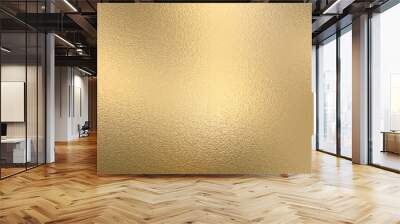 Shiny gold foil texture background , vector illustration Wall mural