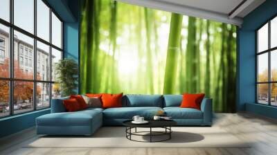 Bamboo Forest Wall mural